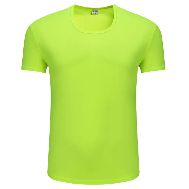 Pink Short Sleeve Crewneck T-Shirt for Men Women - Image 15