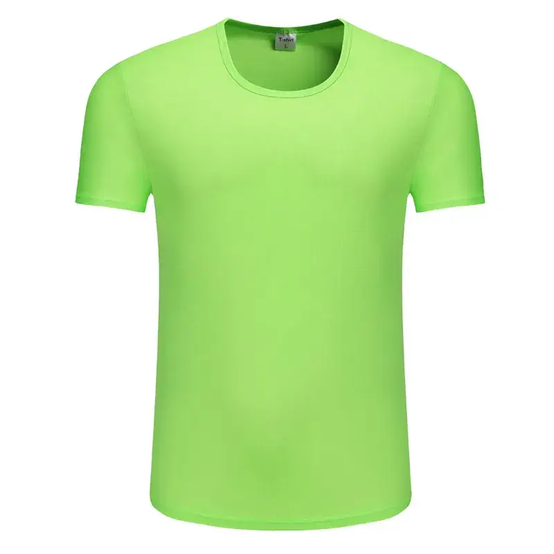 Pink Short Sleeve Crewneck T-Shirt for Men Women - Image 14