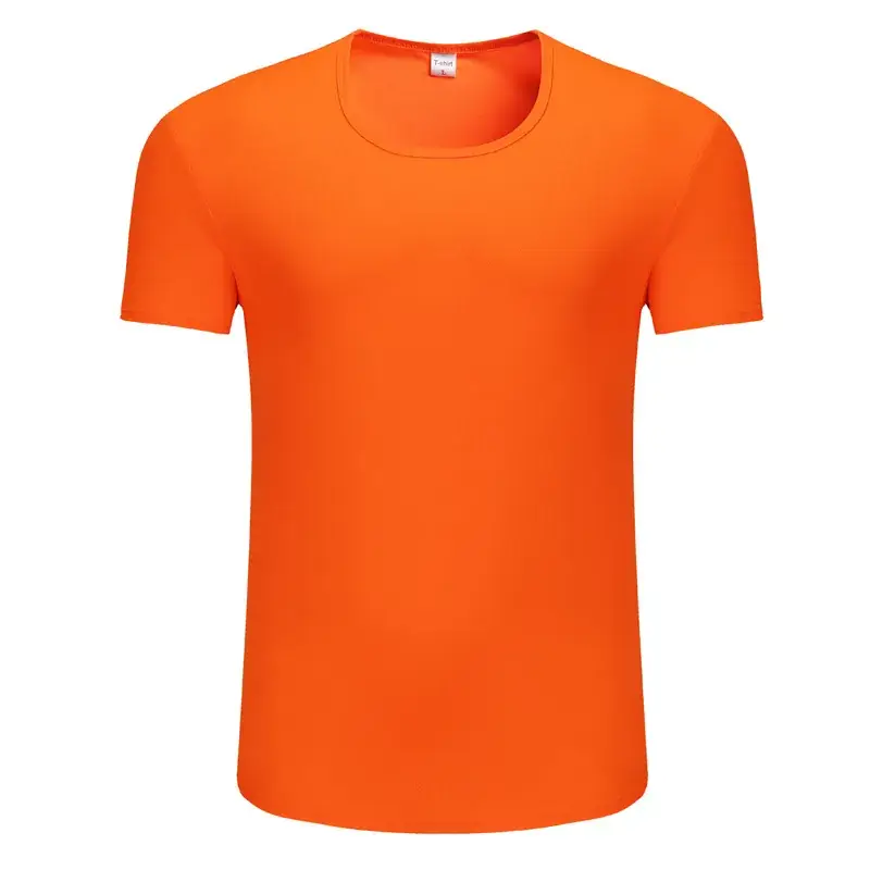 Pink Short Sleeve Crewneck T-Shirt for Men Women - Image 16