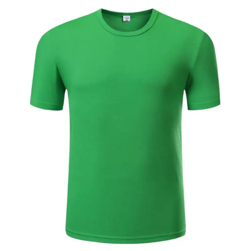 Pink Short Sleeve Crewneck T-Shirt for Men Women - Image 17