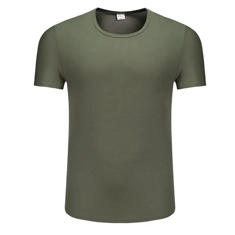 Pink Short Sleeve Crewneck T-Shirt for Men Women - Image 18