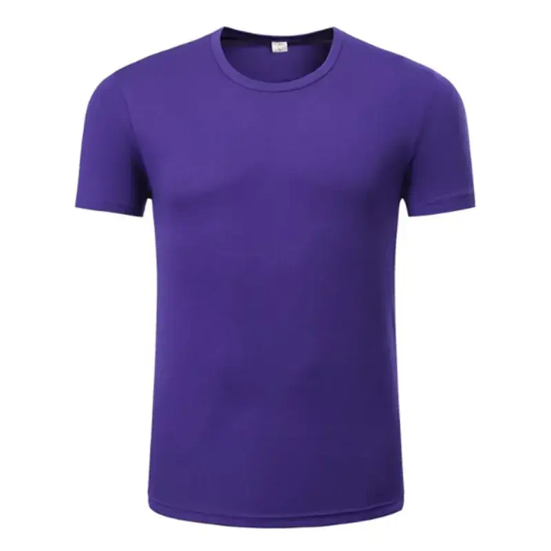 Pink Short Sleeve Crewneck T-Shirt for Men Women - Image 4
