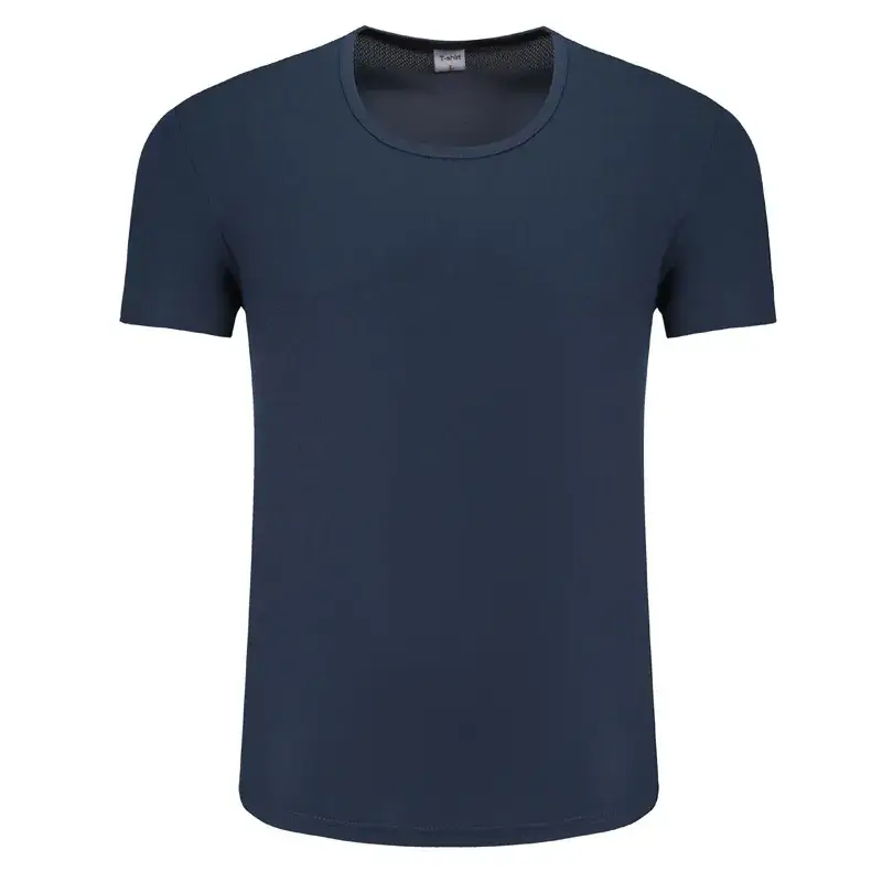 Pink Short Sleeve Crewneck T-Shirt for Men Women - Image 9
