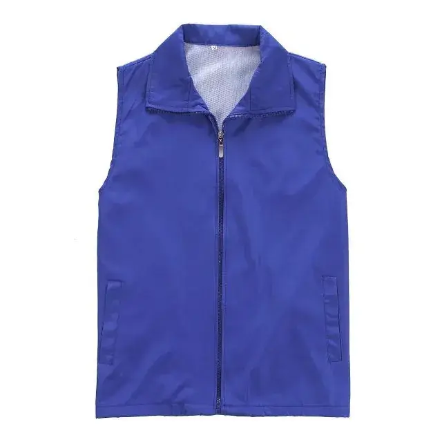 Volunteer Vest High Visibility Orange with Reflective Stripes - Image 3