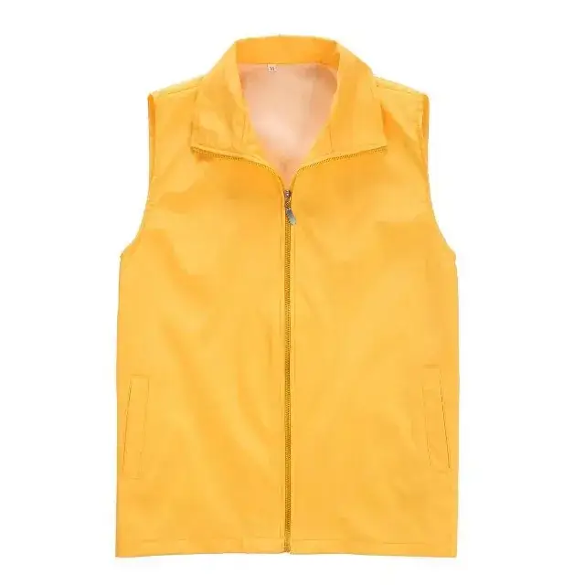 Volunteer Vest High Visibility Orange with Reflective Stripes - Image 5