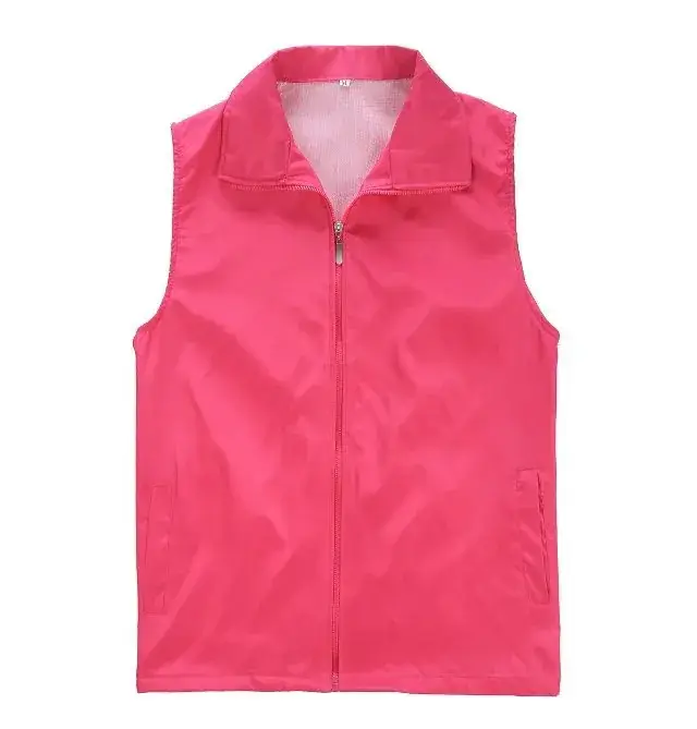 Volunteer Vest High Visibility Orange with Reflective Stripes - Image 6