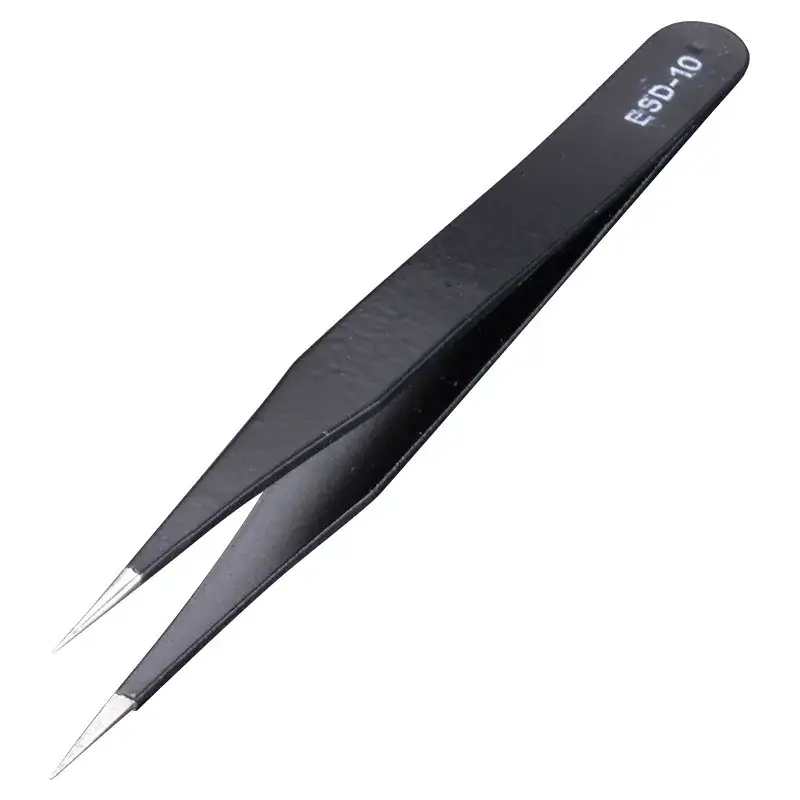 Stainless Steel Electronic Tweezers Thickened Multi-Size