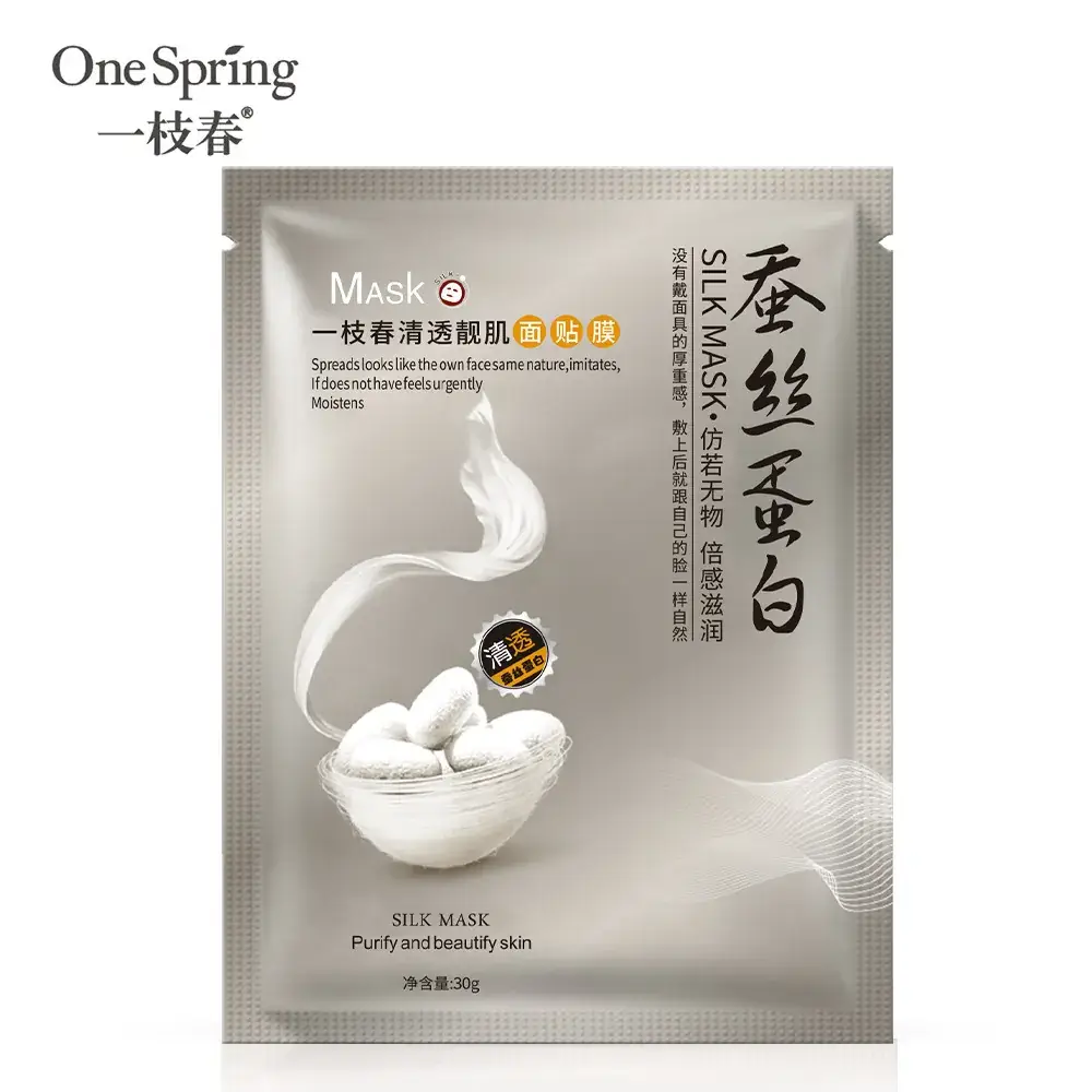 One Spring Silk Whitening Mask 100g - Image 4