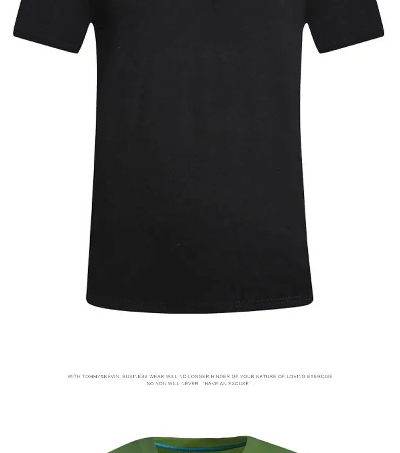 Light Blue Cotton T-Shirt with Custom LOGO — feature 15