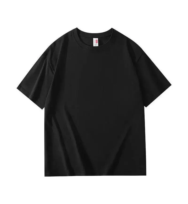 Light Blue Cotton T-Shirt with Custom LOGO - Image 5