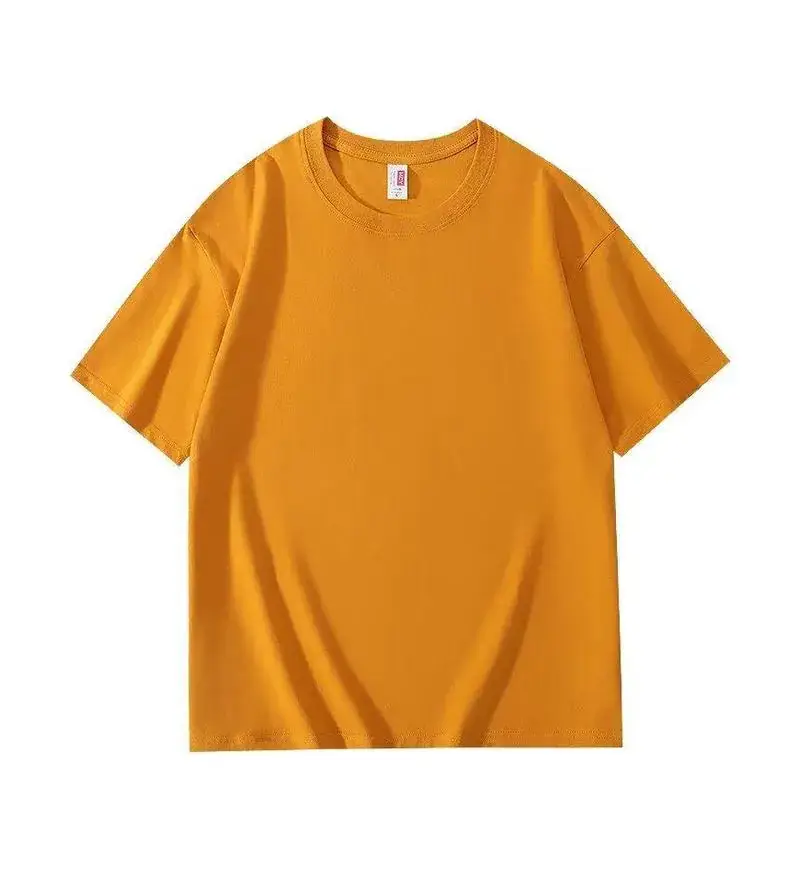 Light Blue Cotton T-Shirt with Custom LOGO - Image 6