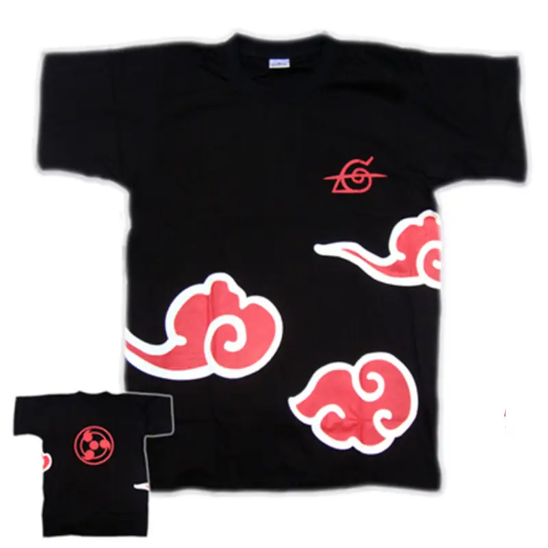 Naruto T-Shirt Black Short Sleeve - Image 2
