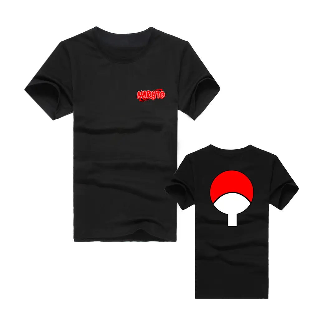 Naruto T-Shirt Black Short Sleeve - Image 3