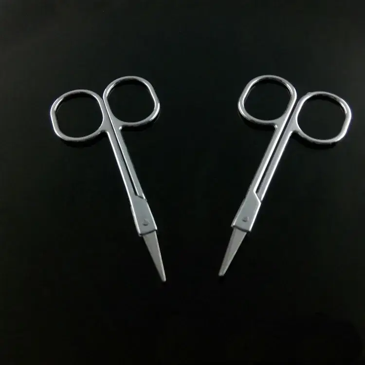 Pointed Eyebrow & Nose Hair Scissors Set - Image 3