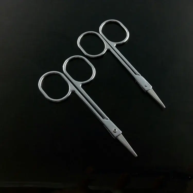 Pointed Eyebrow & Nose Hair Scissors Set - Image 4