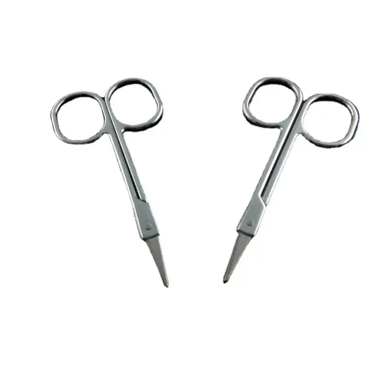 Pointed Eyebrow & Nose Hair Scissors Set - Image 5
