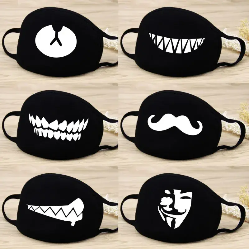Korean Style Cartoon Teeth Mask for Men Women