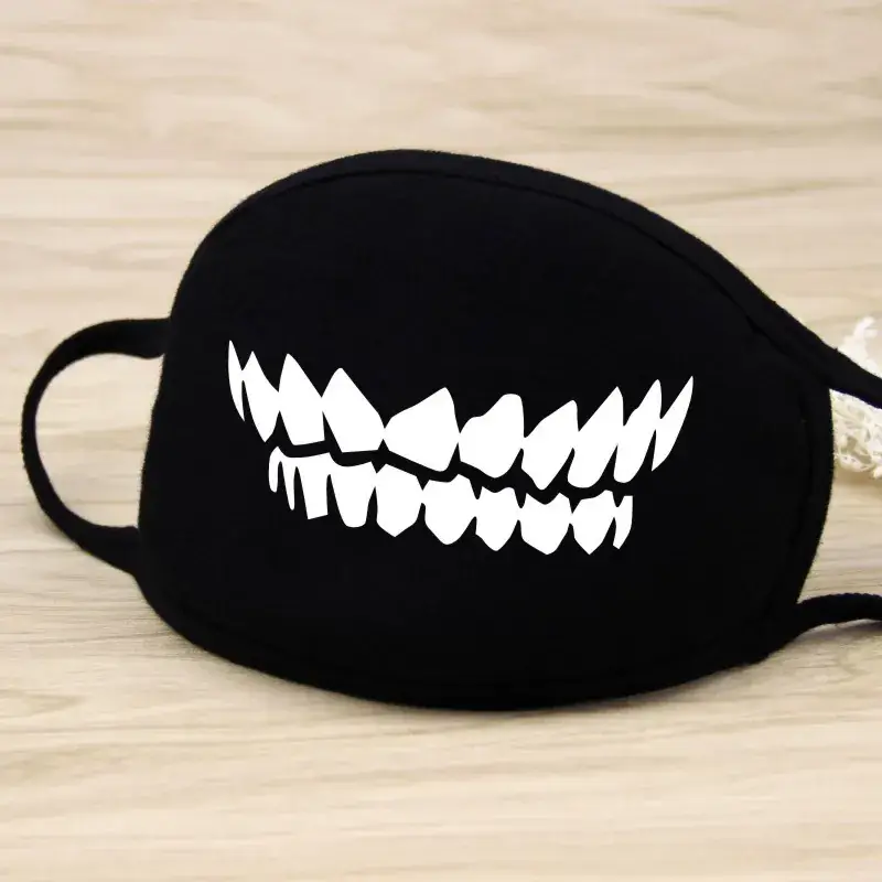 Korean Style Cartoon Teeth Mask for Men Women
