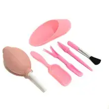 Fleshy Plant Cleaning Brush Small Blue Handle — feature 15