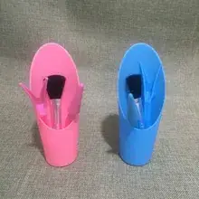 Fleshy Plant Cleaning Brush Small Blue Handle — feature 23