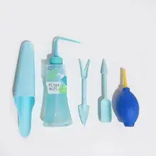 Fleshy Plant Cleaning Brush Small Blue Handle — feature 7