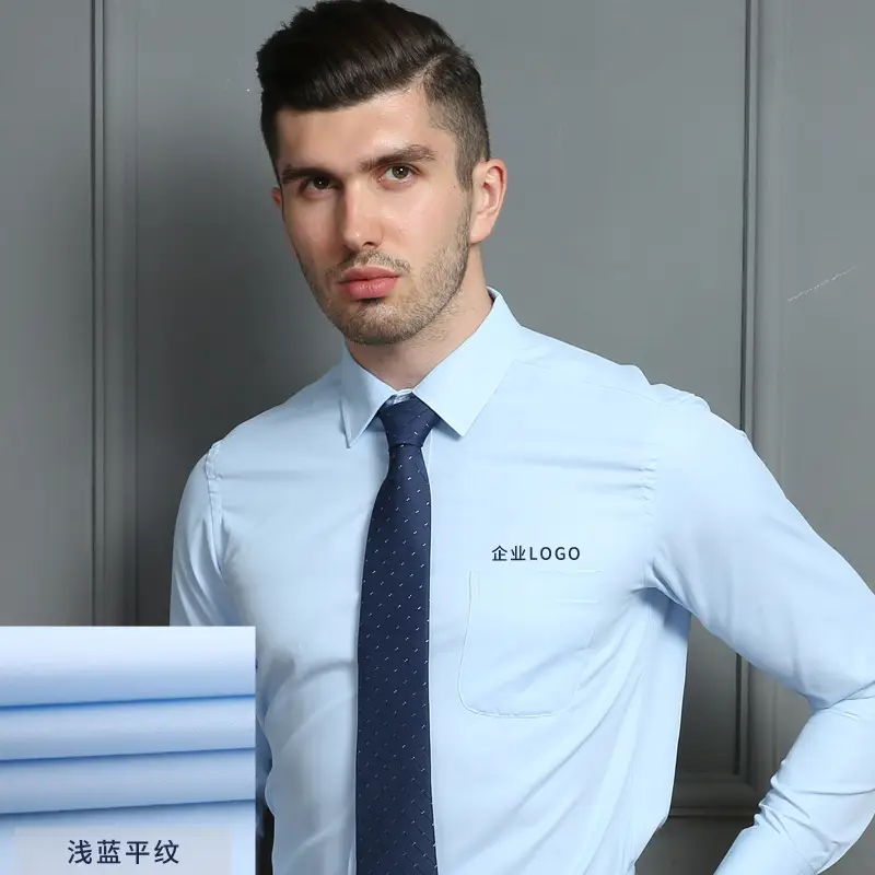 Men's Pink Embroidered Shirts with Logo - Image 3