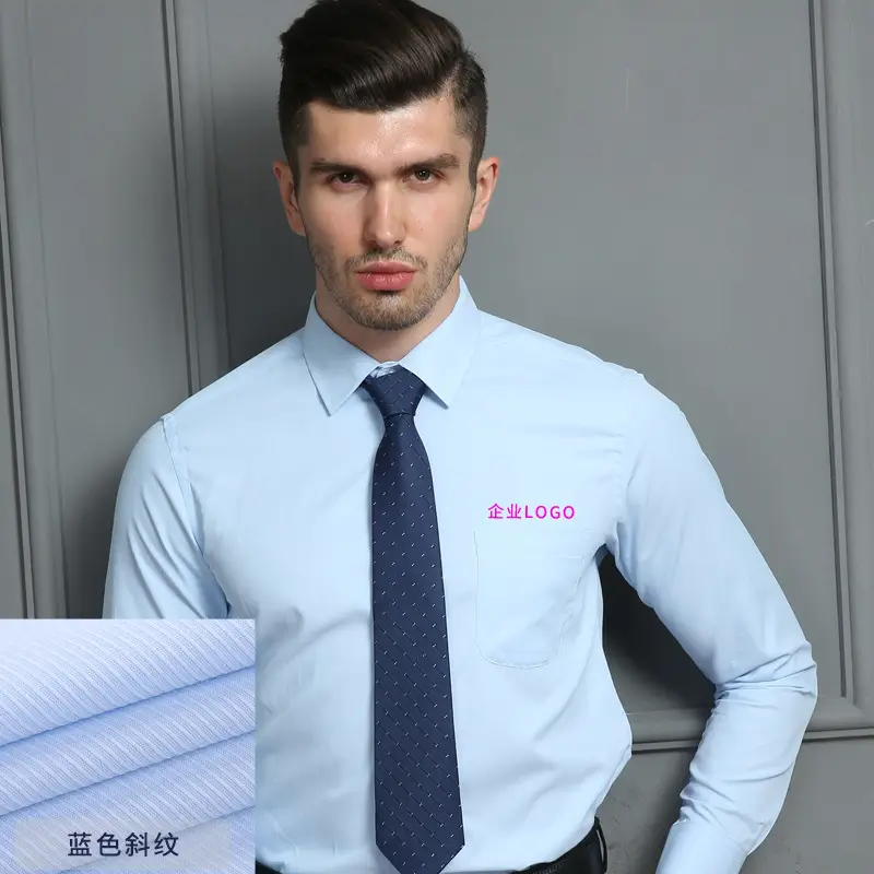 Men's Pink Embroidered Shirts with Logo - Image 4