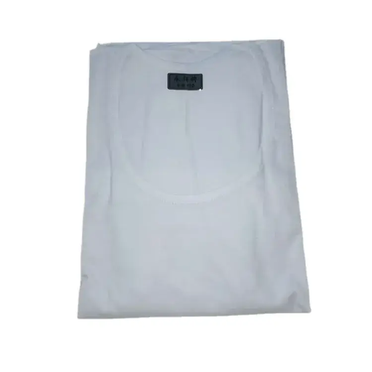 Men Cotton Oversized White Crew Neck T-Shirt - Image 6