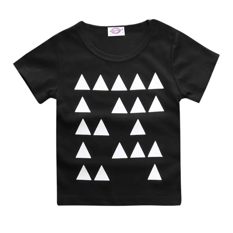 Black T-Shirt for Boys "FOR EV ER" Sunglasses Design - Image 7