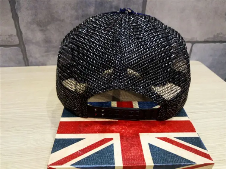 2016 Women's Black Sequin Mesh Cap Baseball Hat — feature 12
