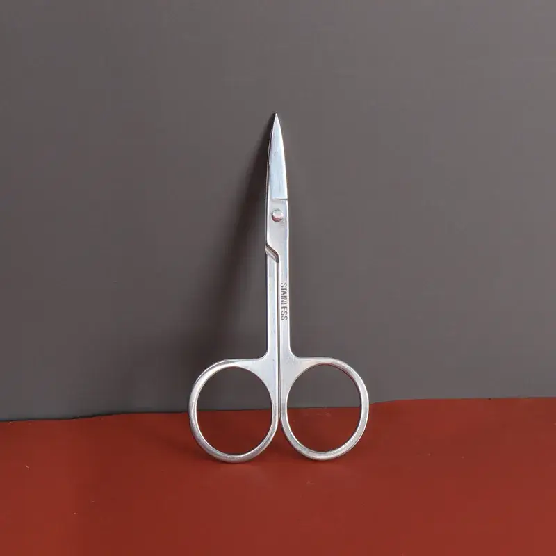 Stainless Steel Makeup Scissors for False Eyelashes & Brows - Image 3