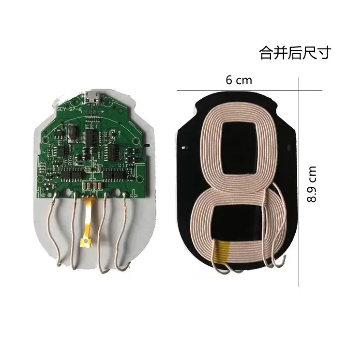 Dual-Coil Wireless Fast Charger 10W PCBA - Image 2