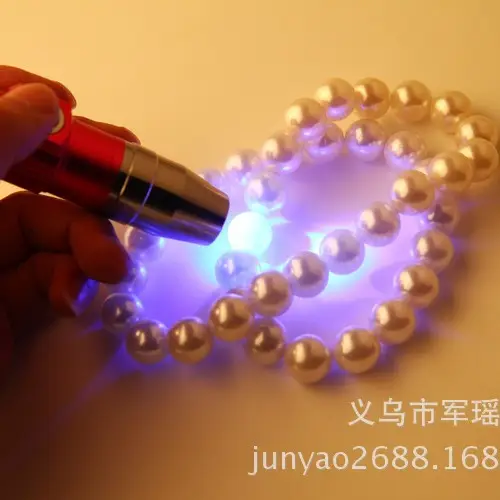 365 Rechargeable Purple LED Flashlight with Banknote Detection - Image 3