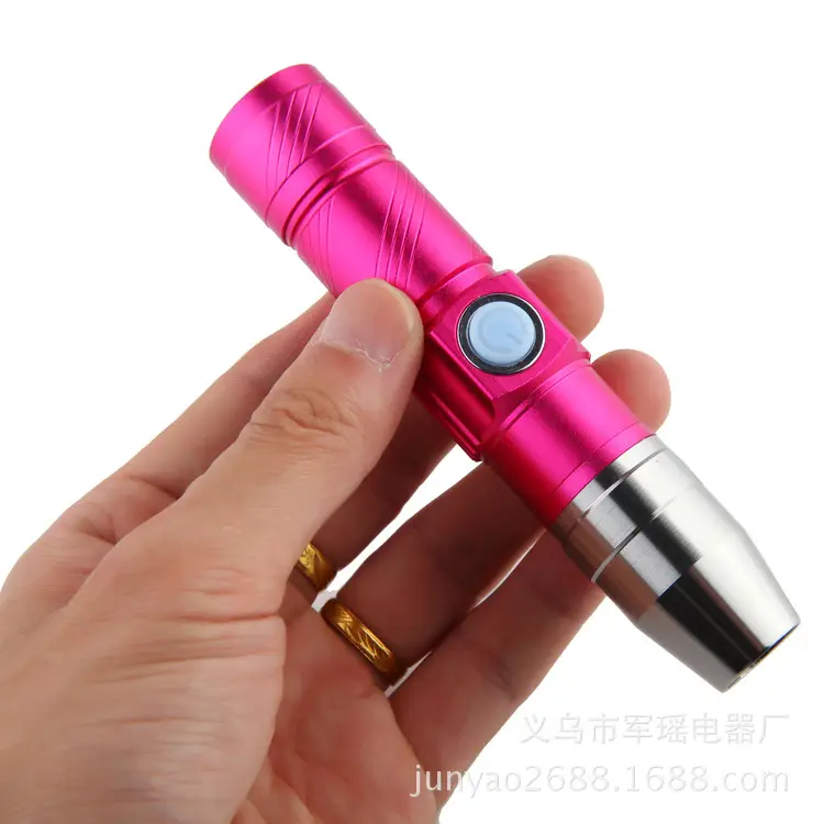 365 Rechargeable Purple LED Flashlight with Banknote Detection - Image 5