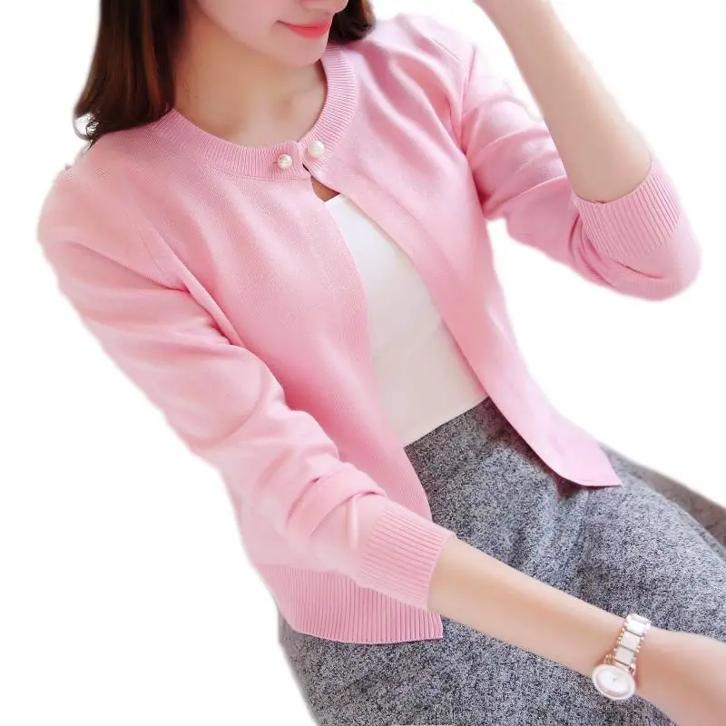 Women Yellow Knitted Cardigan Sun Protection Shawl - Image 14