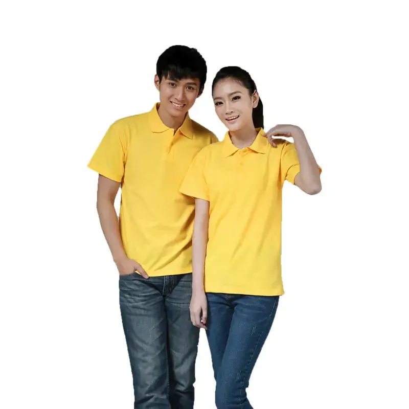 Men's White Polo T-Shirt Short Sleeve Mercerized Cotton