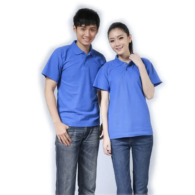 Men's White Polo T-Shirt Short Sleeve Mercerized Cotton