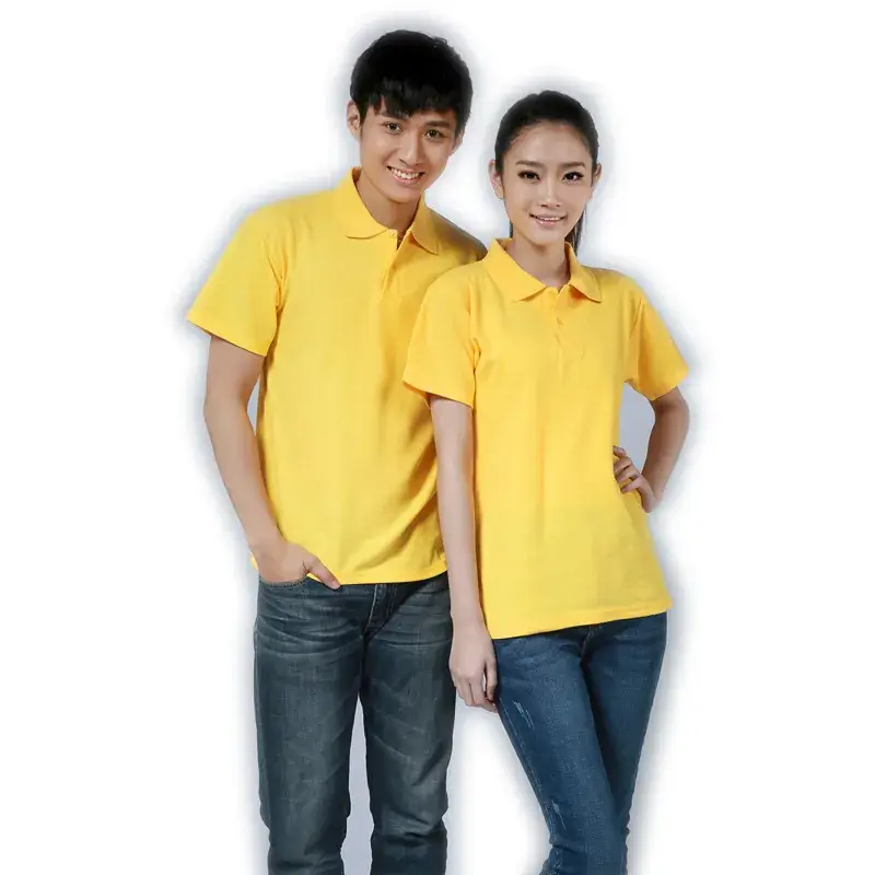 Men's White Polo T-Shirt Short Sleeve Mercerized Cotton