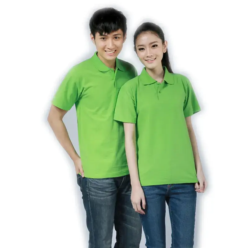 Men's White Polo T-Shirt Short Sleeve Mercerized Cotton
