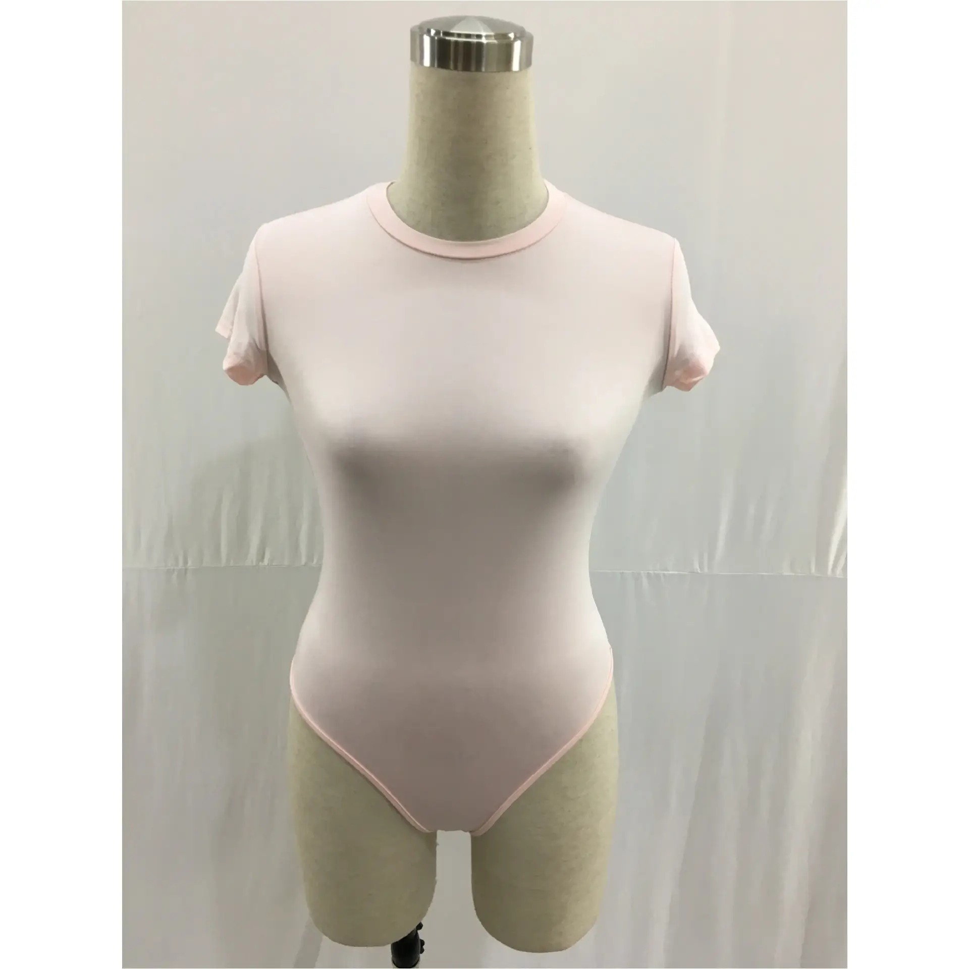 Red Short Sleeve One-Piece Body Suit for Women - Image 2