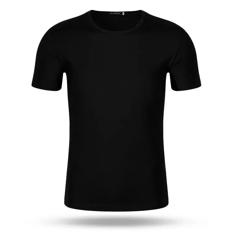 Red Round Neck Short Sleeve T-Shirt for Men Women - Image 4