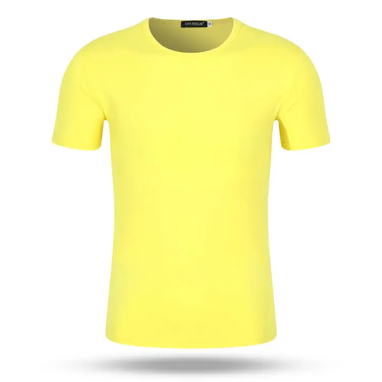 Red Round Neck Short Sleeve T-Shirt for Men Women — feature 10
