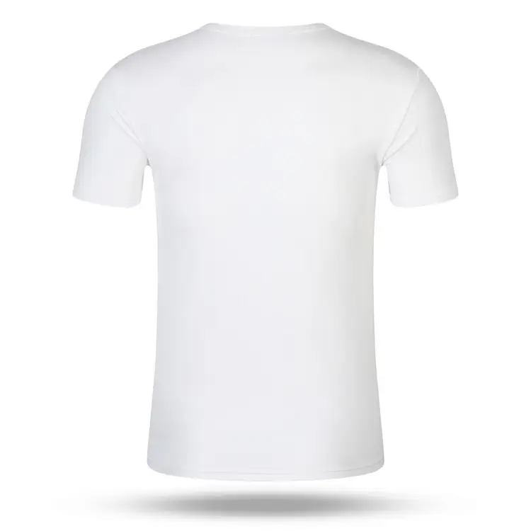 Red Round Neck Short Sleeve T-Shirt for Men Women — feature 16