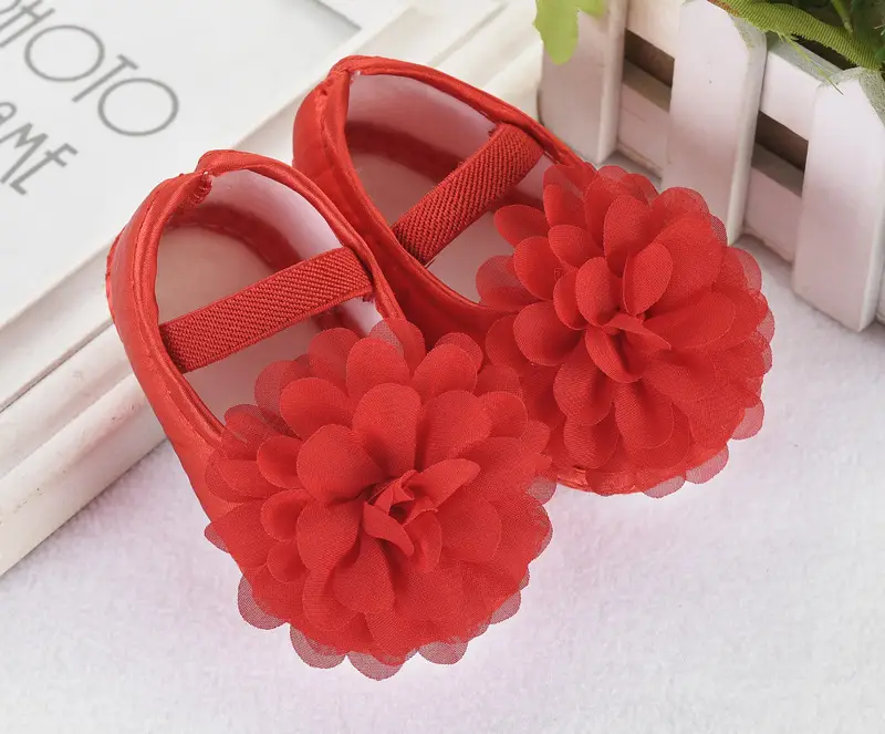 Pink Bow Baby Shoes for Girls 0-6-8 October