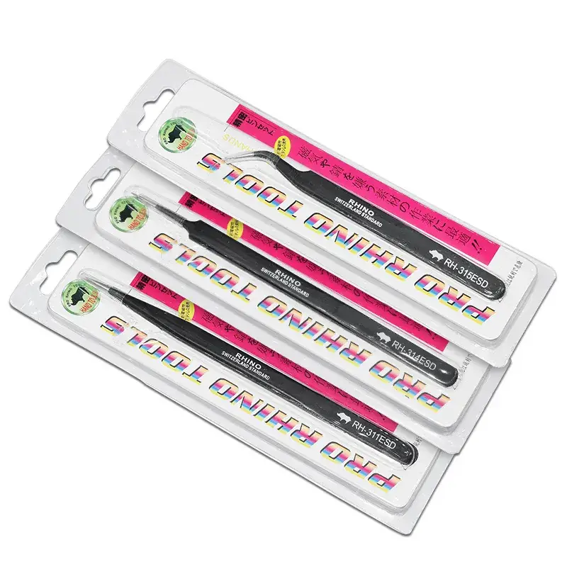 Stainless Steel Anti-Static Tweezers for Hair Removal - Image 8