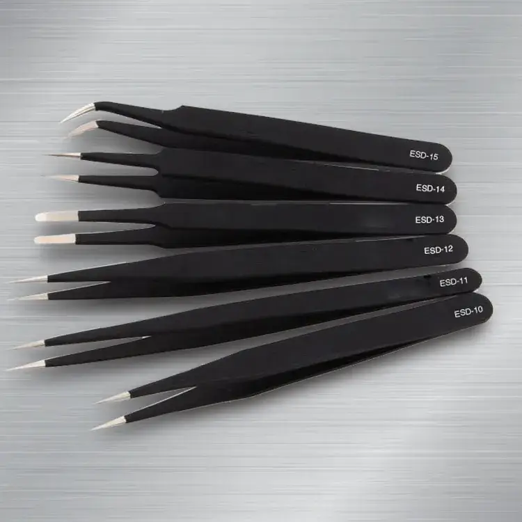 Stainless Steel Tweezers for Mobile Phone Repair