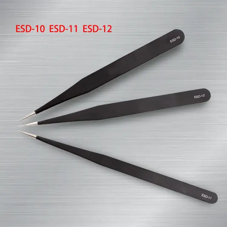 Stainless Steel Tweezers for Mobile Phone Repair