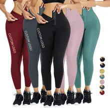 Brushed Shark Leggings Women Spring Knitted Jeans — feature 44