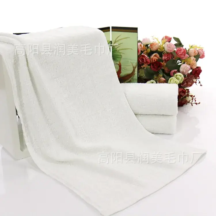 Pure Cotton White Face Towel for Hotels & Gifts - Image 7