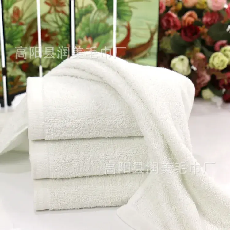 Pure Cotton White Face Towel for Hotels & Gifts — feature 25